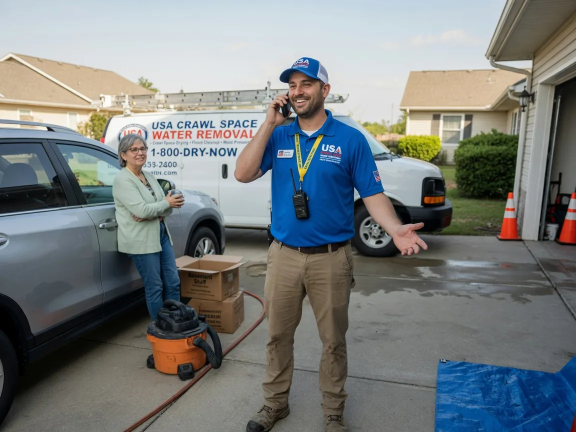 Crawl Space Water Removal Norwood, NC FAQs